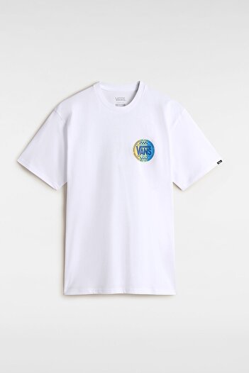 Vans Ανδρικό μπλουζάκι Retro Co Ss Vn000M6Rwht1