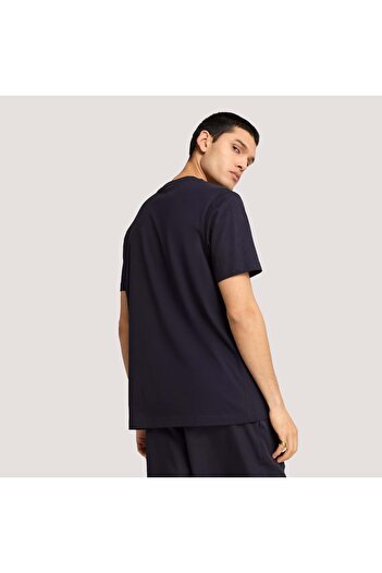 Puma Ess Logo Tee 682533 16 Чоловіча футболка - Lacivert - M