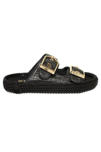 Bohonomad Γυναικείες παντόφλες Sydney-z Wicker Black