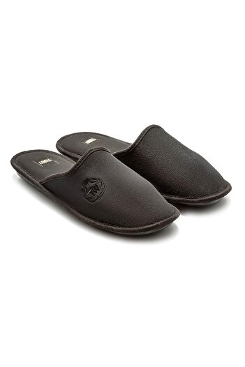 Twigy Aa0485 Tw Mark Closed Front Black Men's Slippers