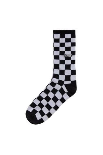 Vans Checkerboard Crew Vn000f0ty281 Ανδρικές μαύρες κάλτσες