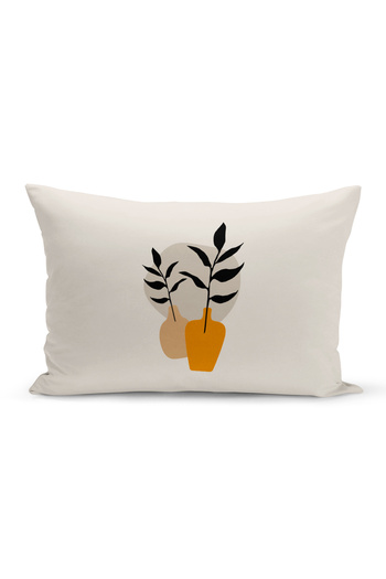 Bertille Home Minimalist Series Double Sided Digital Printed Throw Pillow Cover (Minimalist)