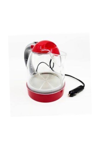 abnturk 24 Volt 1 litre Oto Kamyon Tır İçin Su Isıtıcı Kettle Termostatlı Işıklı Araç Kettle