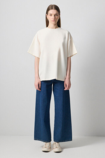 Touché Privé Short Sleeve Crepe T-Shirt