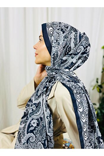 kubbe Zen Soft Cotton Shawl - Capture a Peaceful and Stylish Style with Retro Ethnic Pattern