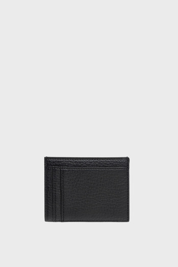 Armani Exchange Metal Logo Detailed Card Holder Men's Card Holder Xm 000169   Af11931 Uc001
