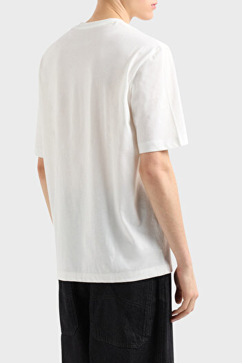 Armani Exchange Armani Exchage 100% Cotton Regular Fit Crew Neck Logo t Shirt Men t Shirt Xm 000570   Af10356 U