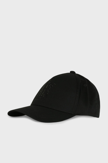 Armani Exchange Stoned Logo 100% Cotton Hat Hat Xw 000957   Af13846 Uc001