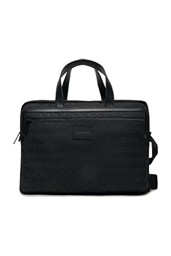 Calvin Klein Black Men's Laptop Compatible Bag Ck Remote Conv.