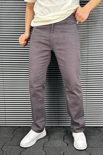 Trendyol Collection Black Bagfi Gabardine Pants 100% Cotton Comfortable Tmnss25Pl00039