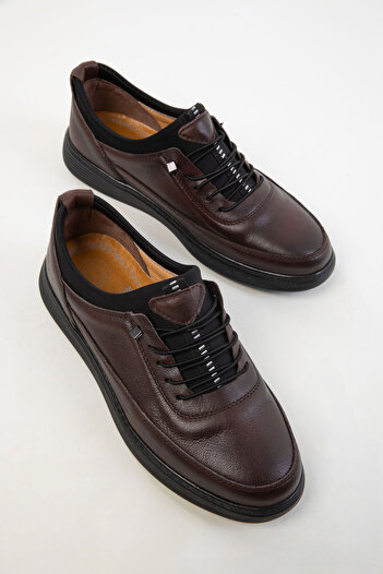SOHO Ανδρικό Sneaker – Καφέ Γνήσιο Δέρμα Μοντέλο 20512