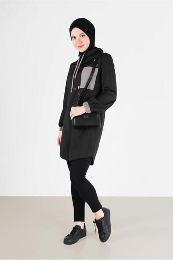 Alvina Embroidered Plaid Patterned Tunic - 42371