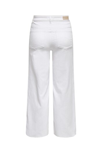 ONLY Jeans mit weitem Bein ONLANN-MADISON Hohe Taille Verkürzt Jeans