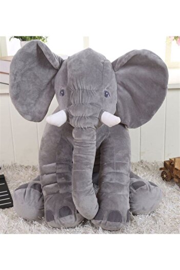 Pandamkee 65 cm Soft Sleeping Companion Light Gray Elephant