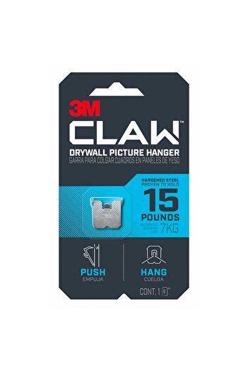 3M CLAW™ Drywall Picture Hanger – Secure and Tool-Free Hanging Solution