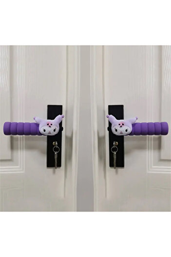 So Iconic Sanrio Kuromi Character Door Handle Case / Right Door Handle / Door Decoration