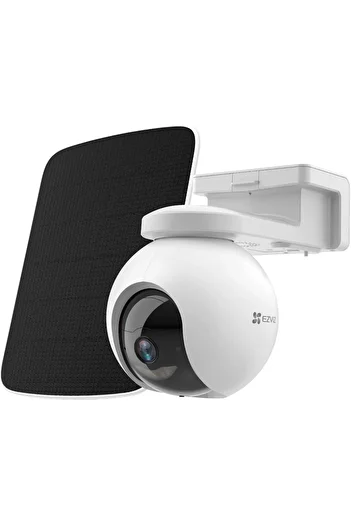 EZVIZ EB8 4G LTE 2K Wireless Outdoor Camera Kit with Solar Panel