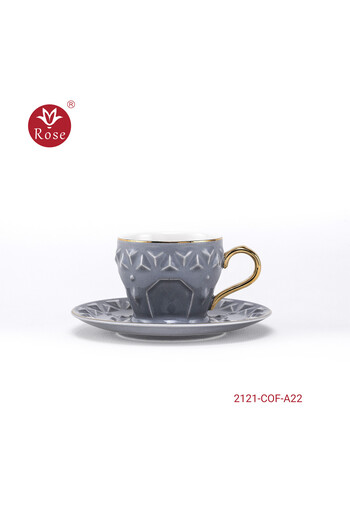 Rose CR-2121-COF-A22 - Turkish Coffee Cups