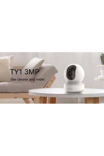 EZVIZ TY1 2K 3MP H.265 Smart Wi-Fi Pan & Tilt CCTV Camera