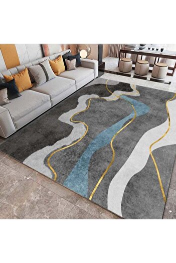 ALMUFARREJ Rectangular Soft Touch Carpet Multicolour 120x170cm