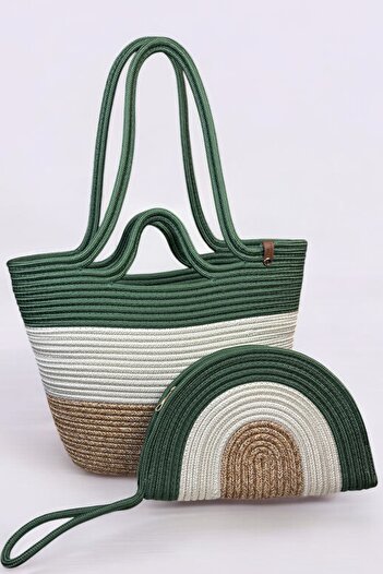 MaVaux Mira Double Zipper Clutch Bag and Shoulder Bag