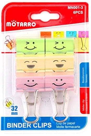 MOTARRO MN001-3 Binder Clips Metal Paper Clips for Office, School, Home & Document Organization
