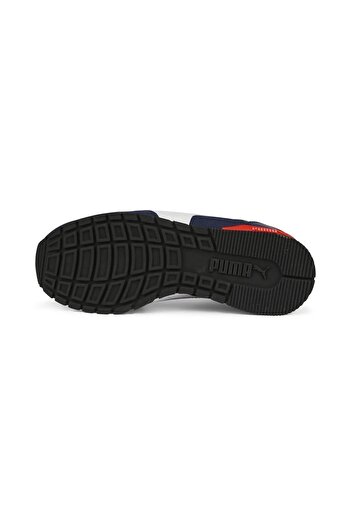 Puma 385510 09 ST Runner V3 Mesh JR Lacivert-Beyaz-Kırmızı Kadın