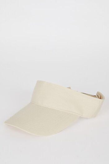 DeFacto Women's Linen Visor Hat D9476Ax25Sm