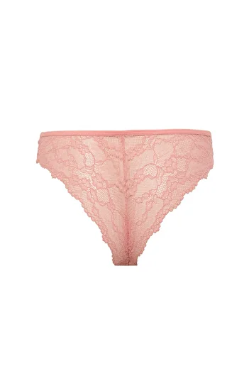 DeFacto Fall in Love Valentines Day Lace Brazilian Panties T3197Az25Sp