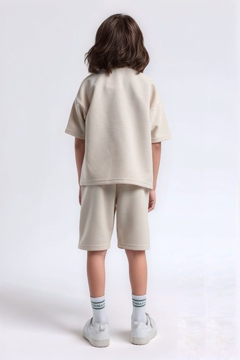 Loule Boy's Clothing Oversize T-Shirt & Shorts Two-Piece Suit Set Ll.P01.O2.L01.004