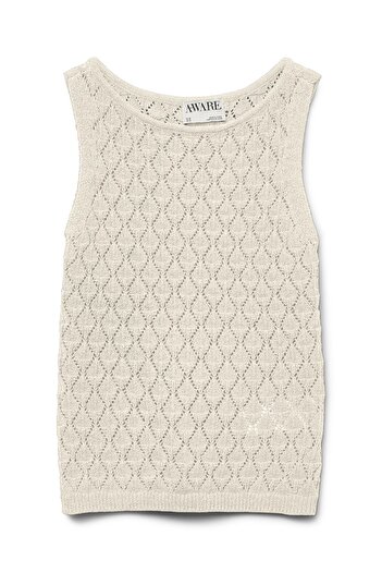 Vero Moda Weste VMRANI Gestricktes Oberteil