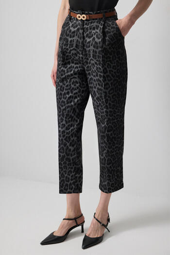 Touché Privé LEOPAR DESENLİ HAVUÇ PANTOLON