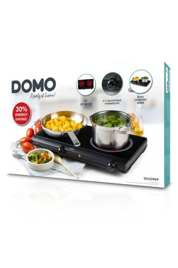 Domo ECO Domo DO339KP ceramic cooker, 2 burners Ø 18 cm, 2500 W