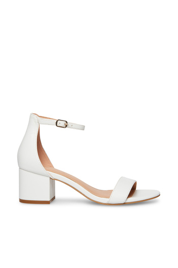 Steve Madden ILEA01J1-131 Ecru Block Heels for women