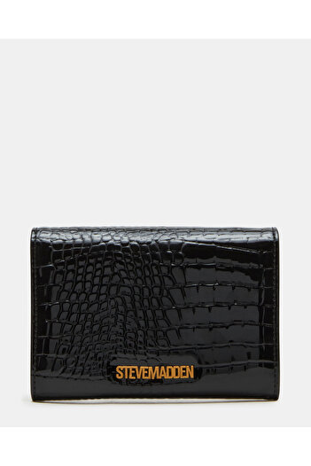 Steve Madden BASHA-W-BLACK/GOLD WALLET for women