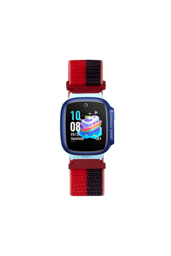 morfide Huawei Gt4 41mm Mxsp Krd-03 18mm Special Straw Cord for Children - Red