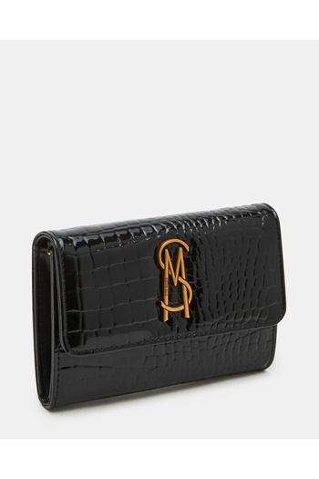 Steve Madden BASHA-W-BLACK/GOLD WALLET for women