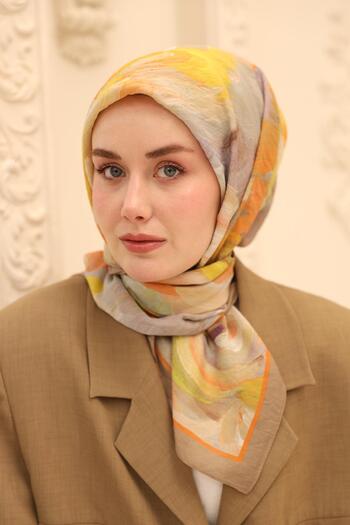 Silk Home Acrylic Pattern Olinda Silk Scarf