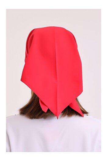 alsaccessories Red Bandana Chef Bandana Plain Red Multi-Purpose Bandana