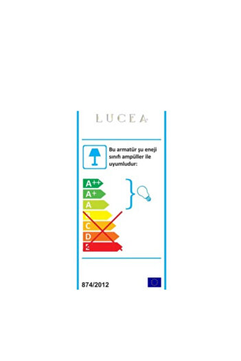 LUCEA ANDESA 02 K.BOY METAL TEKLI 1XE27 AVİZE