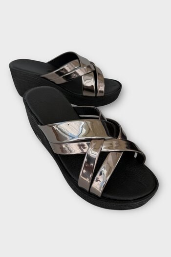 Liger Anatomical Filling Sole Soft Comfortable Women's Slippers Platinum