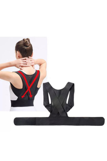 Generic 2 pieces of back straightening and abdominal tightening corset