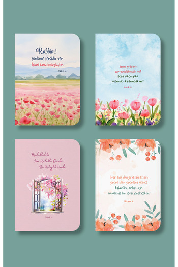 Dava Adamı Yayınları Rahmet Notebook Set - A6 Notebooks