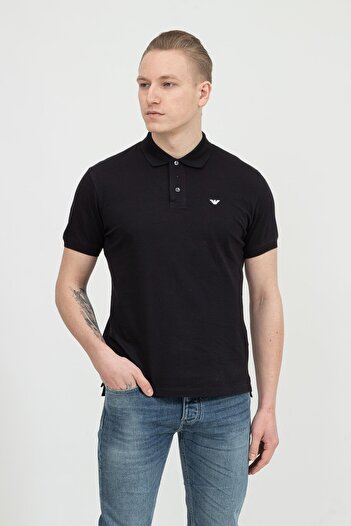 Emporio Armani Ανδρικό μπλουζάκι Polo με λαιμόκοψη