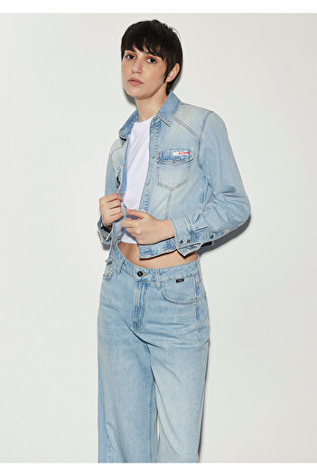 Mavi Cămașă Kreuzberg Iconic Ice Blue Jean - Croială pe corp1210722-86590