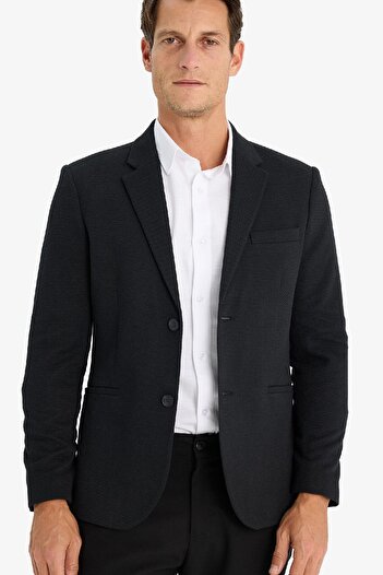 DeFacto Slim Fit Dar Kesim Astarlı Düğmeli Blazer Ceket N0503az25sp