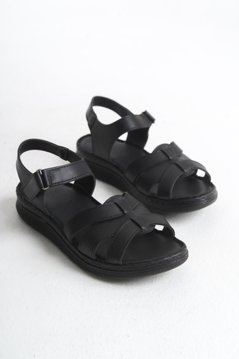 Solo Bag Del'Solera Daily Anatomical Orthopedic Vegan Leather Comfortable Sole Women's Slippers Sandals