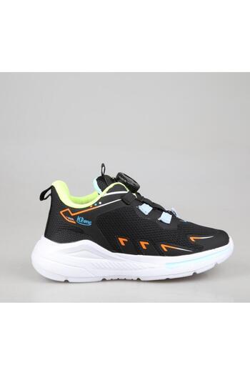 M.P. Mp 251-3411 Black Green Kids Sneakers