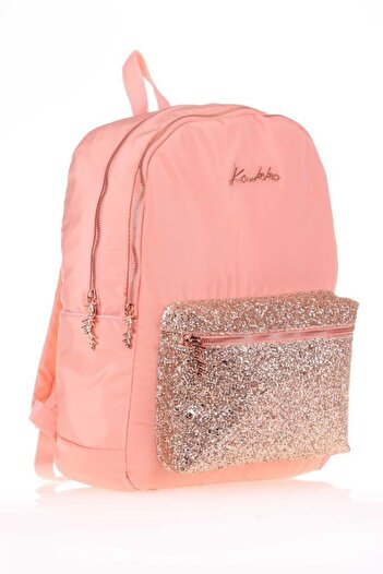 KAUKKO Bright Backpack (Stone-Salmon)