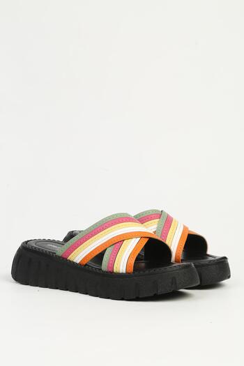 Pierre Cardin Orange Women's Slippers Pc-7483